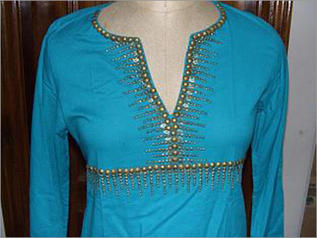 Embroidery Work on Tunics