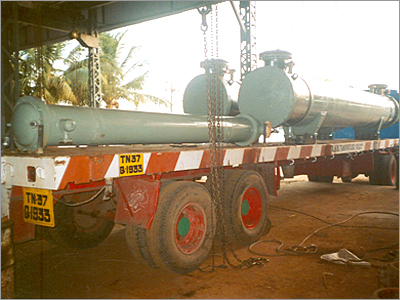 Recycled Gas Cooler & Water Cooled Condensers