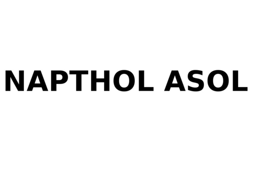 Napthol ASOL
