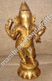 Metal Ganesha Statue
