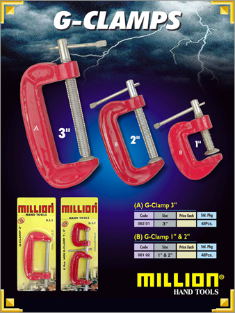 G-clamps