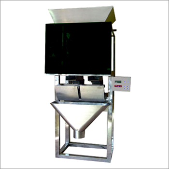 Twin Head Weigh Filler with Magnetic Pan
