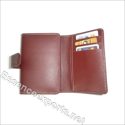 Leather Business Card Organizer
