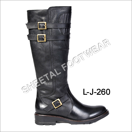 Black Leather Boots