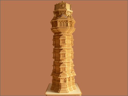Carved Stone Pillars