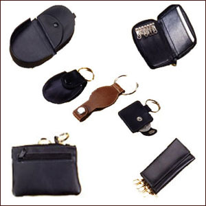 Leather Coin Pounch Key Case Key Fobs Key Pouch