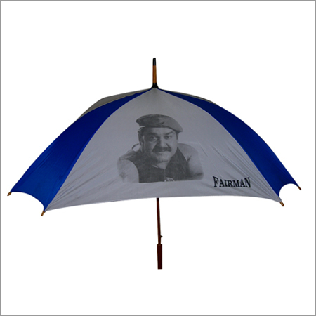 23" (Radius) X 8 (Ribs) Wooden Umbrella