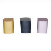 Plastic Square Nail Polish Caps - Color: Black