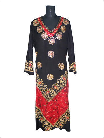 Batik Printed Gown
