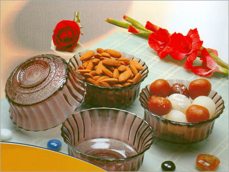 PM Six Piece Glass Bowl Set