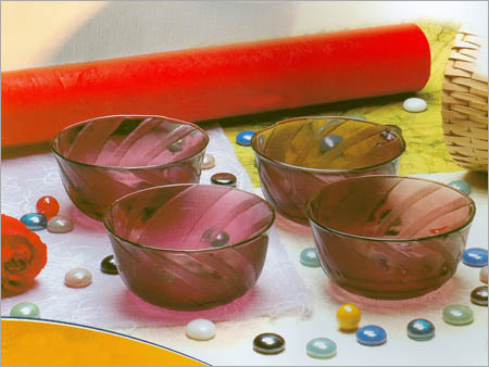 Lehar 6 Piece Glass Bowl Set