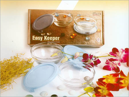 Air Tight Glass Bowl Set