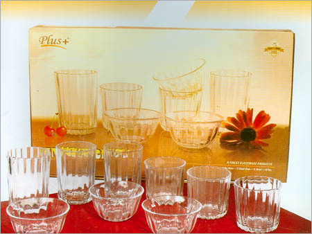 Imperial Glass & Bowl Set 18 Pc