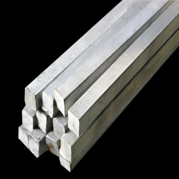 Stainless Steel Square Bars - Industrial Grade 10-20mm Thickness Grey Color | Robust Build Smooth Surface Finish Rust Resistant High Strength