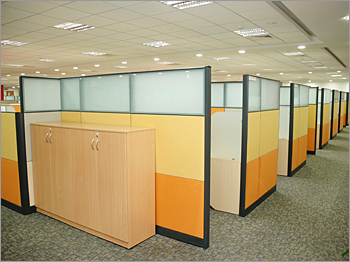 Modular partitions for workarea