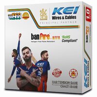 Kei Wires & Cable Banfire 0.5 Sqmm 1 Core Copper Zhfr House Wire Pvc Insulated Cable For Domestic & Industrial Electrical Wiring (90 Meters) - Application: Data Trasnfer
