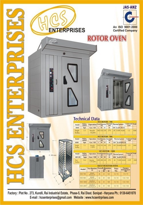 Rotary Rack Ovens