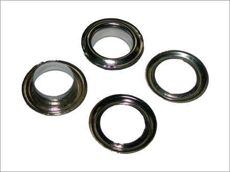 Silver Brass Eyelets