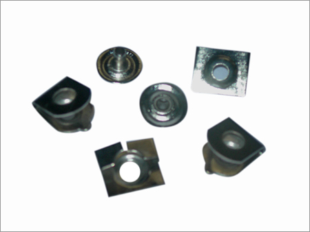 Four Part Trouser Hooks - Brass, Round Shape | Smooth Finishing, Easy to Tuck, Customizable Designs