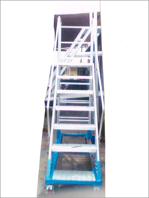 Tower Extension Ladder with M.S Trolley Ladder