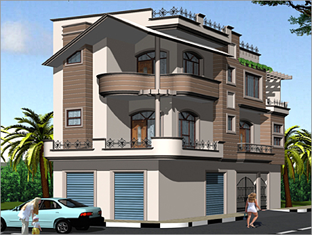 Residential cum Commercial Building