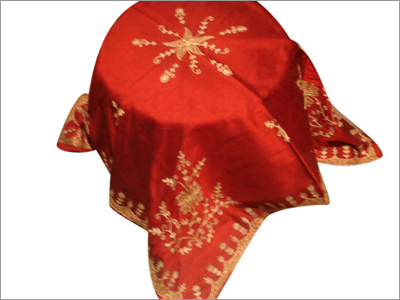 Embroidered Table Cover