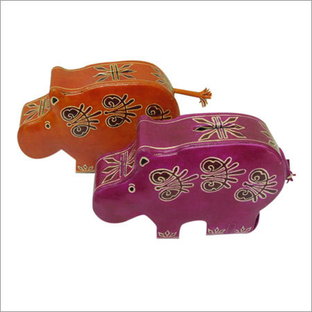 Leather Piggy Bank
