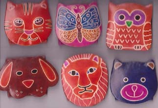 Shanti Face Coin Holder