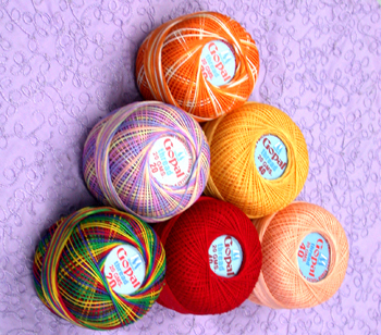 Decorative Mercerized Embroidery Thread 