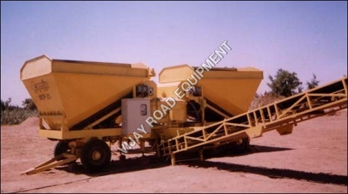Mobile Concrete Batching Plant - Steel, Variable Dimensions, Diesel Power | Compact Design, Easy Transport, Rotary Mixing System