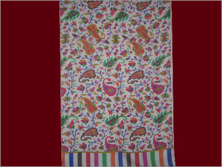 Silk Wool Kani Print