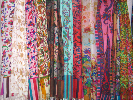 Silk Wool Kani Print