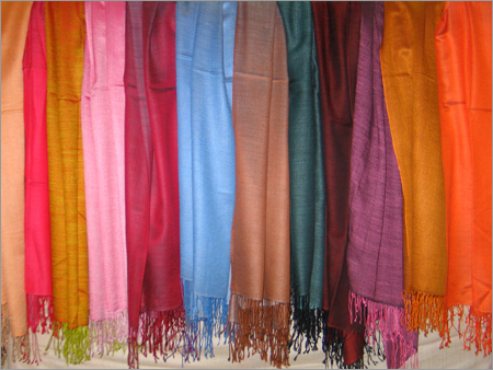 Silk Wool Reversible Shawls