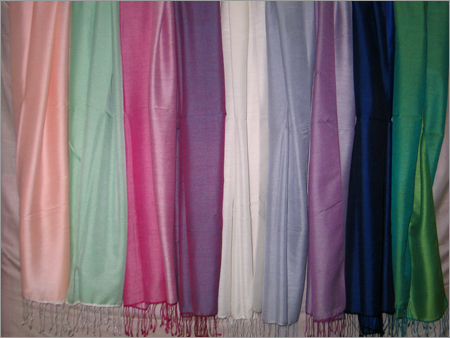 Silk Wool Reversible Shawls