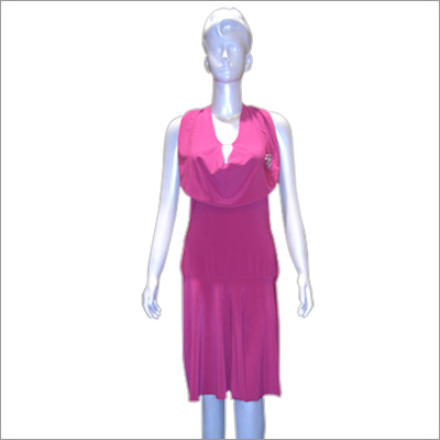 Pink Knitted Dress