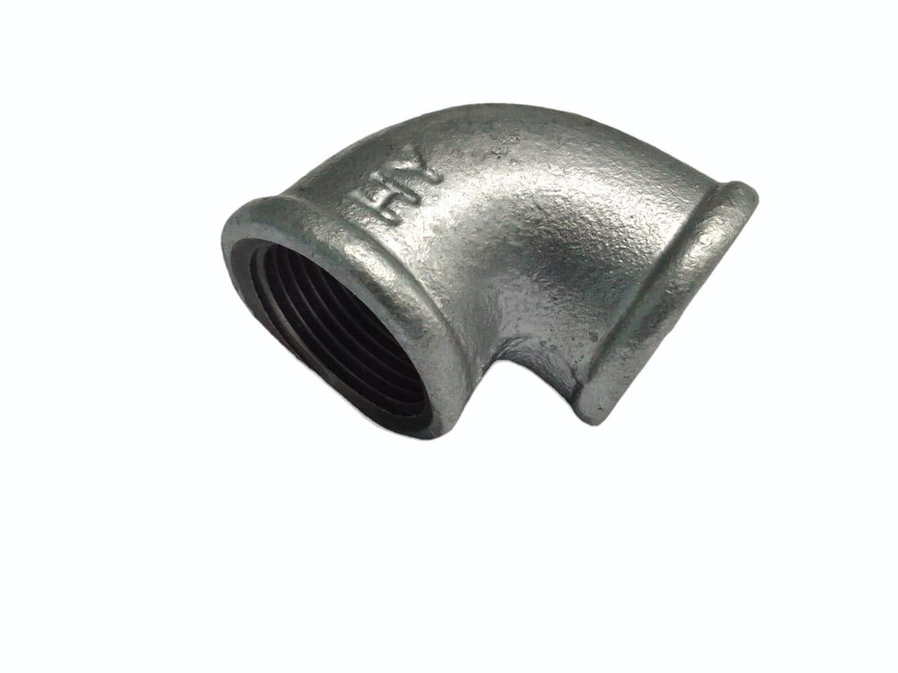 Gi Bended Pipe Elbow - Material: Malleable Iron