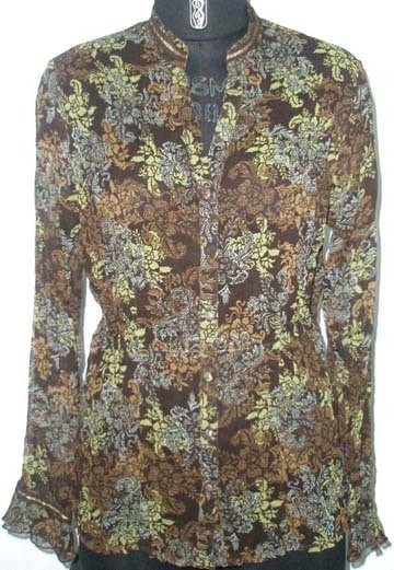 Printed Gorgette Blouse