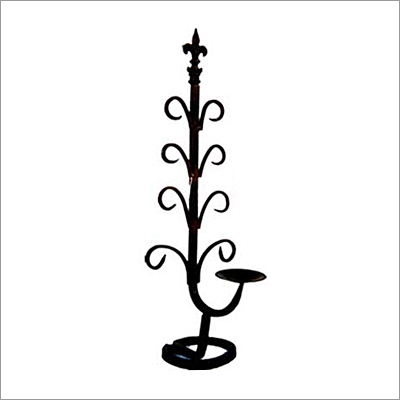 Wrought Iron Candle Holder