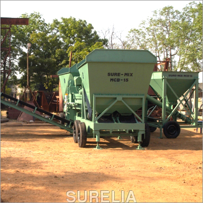 Mobile Concrete Batching Mixing Plant