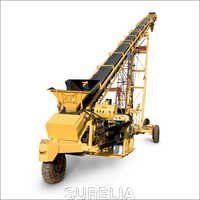 Industrial Mobile Concrete Placer - 17x2.4x3.5 M, 10mm Belt, 25/50 Cu M/hr | Hydraulic Power, High Reach, Robust Design