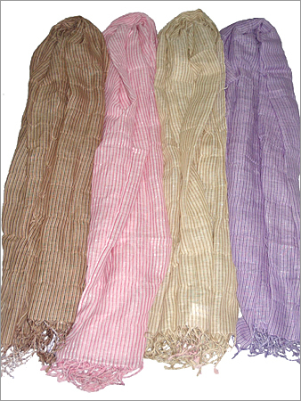 Lycra Scarves - Lycra, 70x180 cm, Knit Weave | Soft, Versatile, Stylish, Lightweight, Fringe Finish