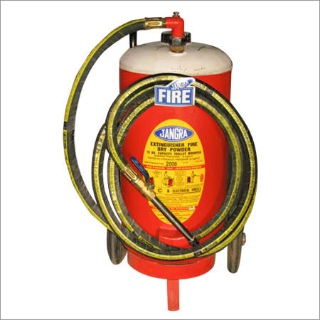 Trolley Mounted Dry Powder Fire Extinguisher