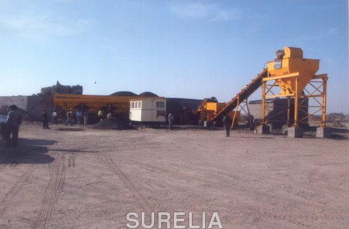 Wet Mix Macadam Plant - 4 Bin System, 100/180 TPH Output | Adjustable Gates, Corrosion Resistant, Durable Design, Fast Homogeneous Mixing