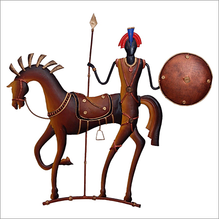 Wall Hanging Horse Soldier