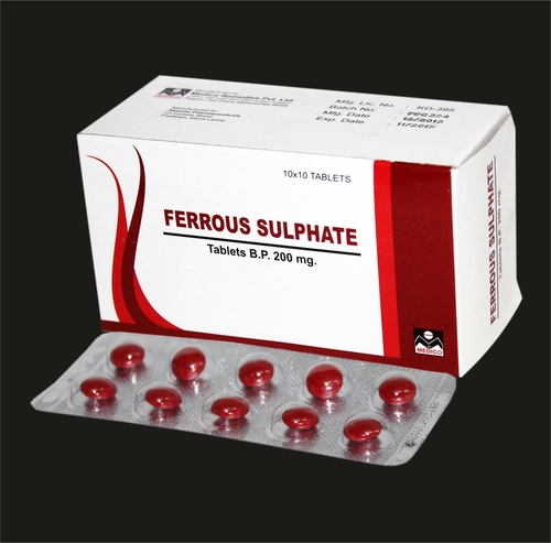 Ferrous Sulphate Tablets 300 Mg Store In Cold/Dry Place