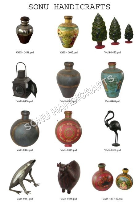 Printed Vases, Lamps, Animal Figurines