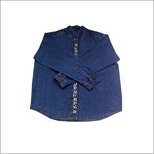 Ladies Long Sleeve Denim Shirt