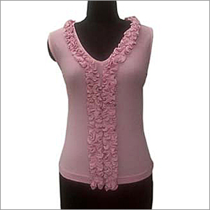 V-Neck Sleeveless Top