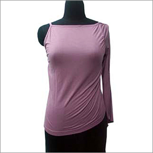 Ladies One Side Sleeve Top