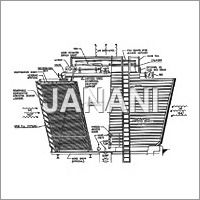 Induced Draft Wooden Cooling Tower